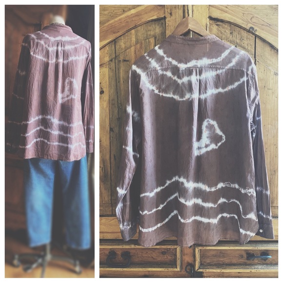 Dip Dye Peek A Boo Cacti Blouse - Picture 8 of 9